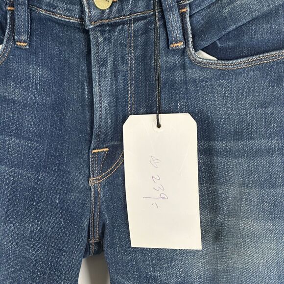 Frame Denim Women's Le Garcon Blue Boyfriend Jeans in Kenter Size 24 NWT $239 - Picture 8 of 8